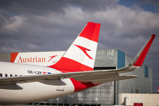TOWELLO in der AUA Flughafen-Lounge