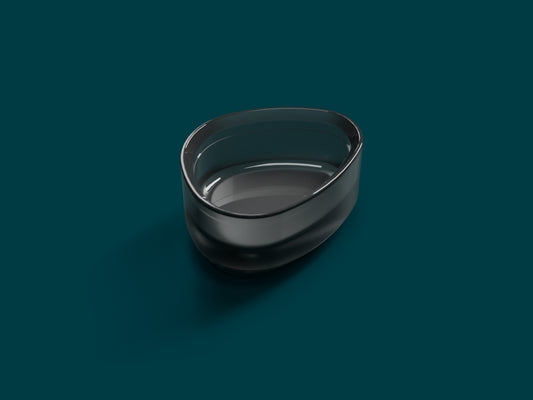 TOWELLO Bloom MINI Servierschale mit transluzenter Optik, ideal für Events, Empfang und als elegantes Add-On zu OASIS Schalen.